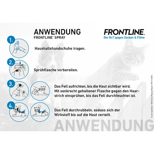 Frontline Spray Gegen Zecken Und Flöhe Für Hunde Und Katzen 4 Frontline Spray Gegen Zecken Und Flöhe Für Hunde Und Katzen – Bild 4