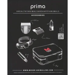 Moser - Trimmer Prima, Wiederaufladbar 5 Moser - Trimmer Prima, Wiederaufladbar -Heimtierbedarf Seri moser tondeuse prima oplaadbaar 205490 0500 none