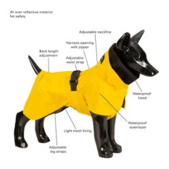 PAIKKA Visibility Raincoat Lite Yellow 9 PAIKKA Visibility Raincoat Lite Yellow -Heimtierbedarf Seri paikka visibility raincoat lite yellow 217724 0500 none