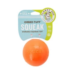 Planet Dog Orbee Tuff Squeak Ball - Orange 8 Planet Dog Orbee Tuff Squeak Ball - Orange -Heimtierbedarf Seri planet dog orbee tuff squeak ball oranje 168513 0500 none