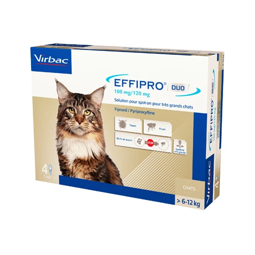 Virbac Effipro DUO Spot-on Für Katzen – Bild 2