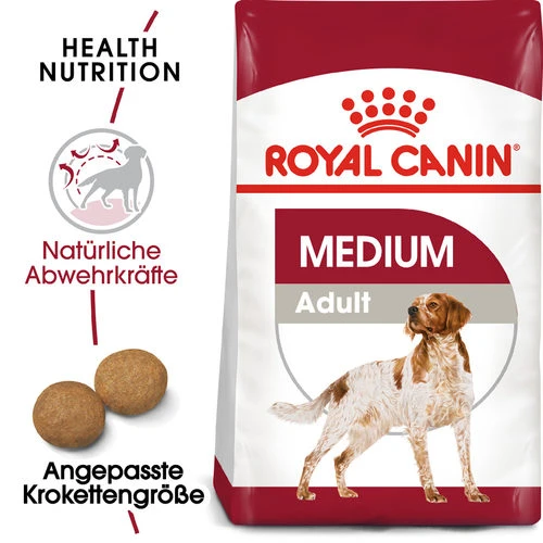 Royal Canin Medium Adult - Hundefutter 1 Royal Canin Medium Adult - Hundefutter